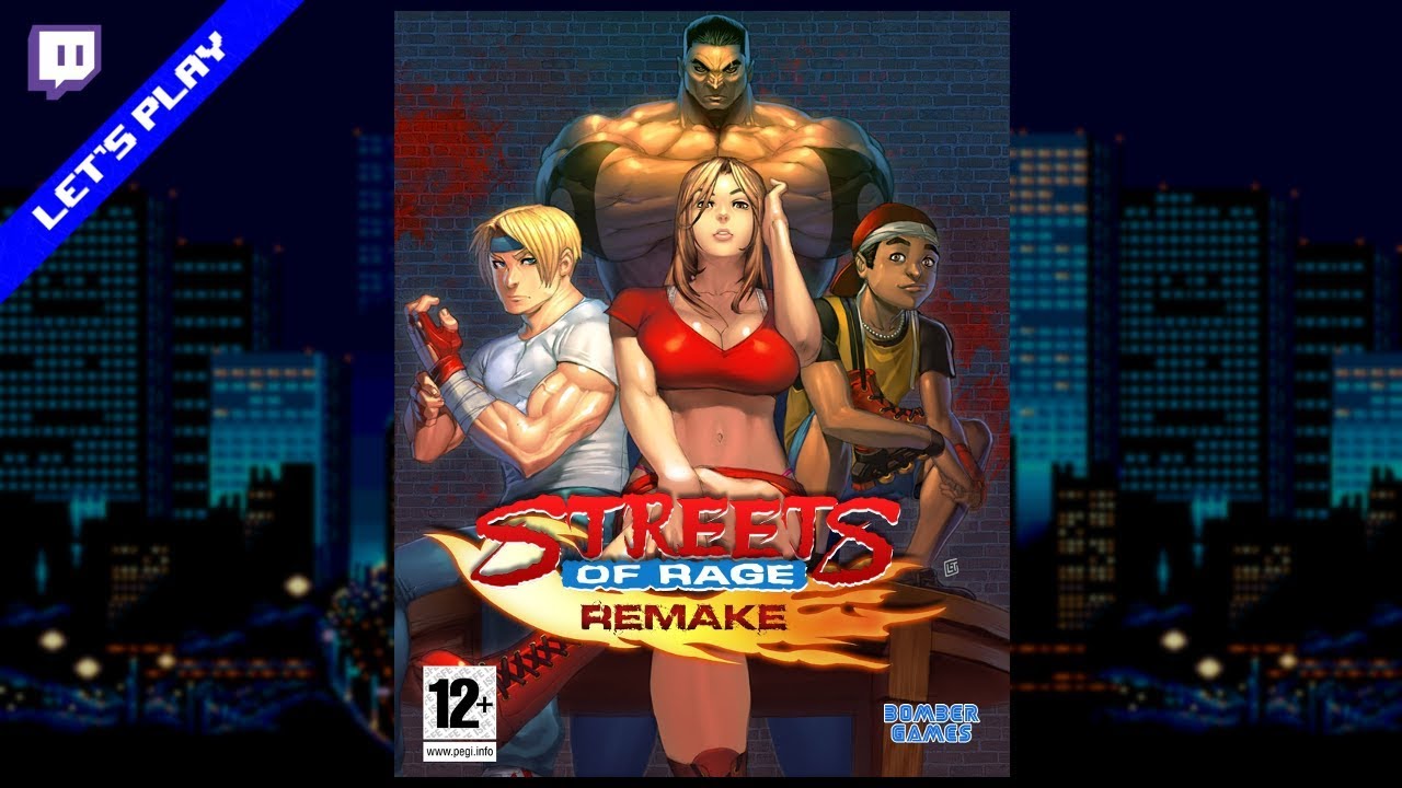 play streets of rage remake